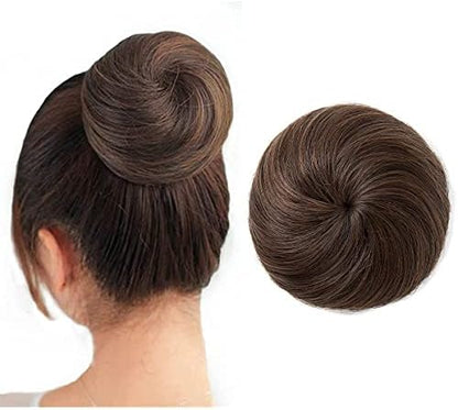 Synthetic Hair Bun Extension