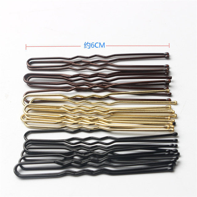 Set of 50 U Shaped Hairpin