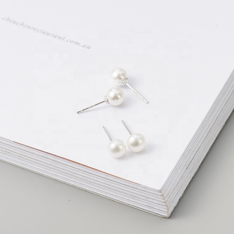 Freshwater Pearl Bling Earrings