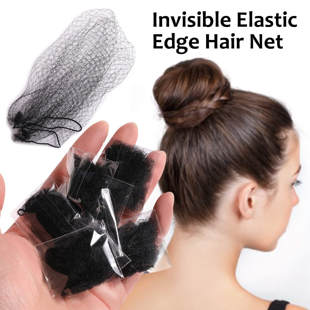 Set of 5 Invisible Mesh Hair Net